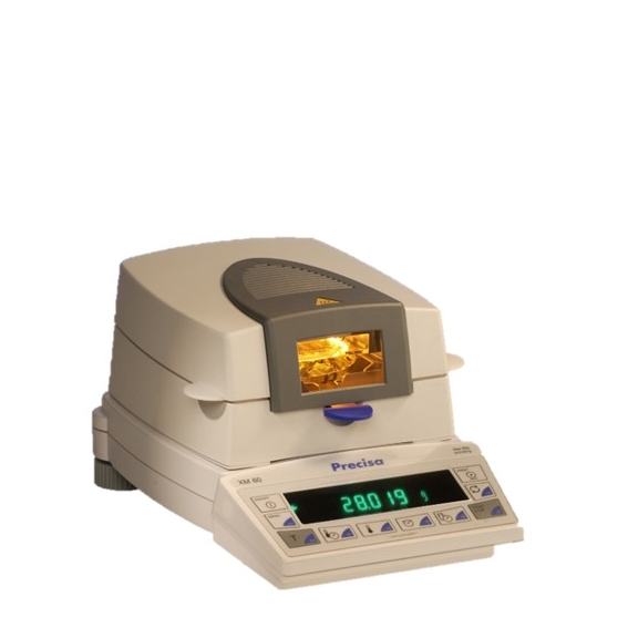 Cân sấy ẩm hồng ngoại XM60-HR hãng Precisa – Thụy Sỹ